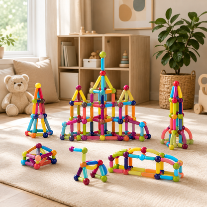 MagnetiPlay – Creative Magnetic Construction Set