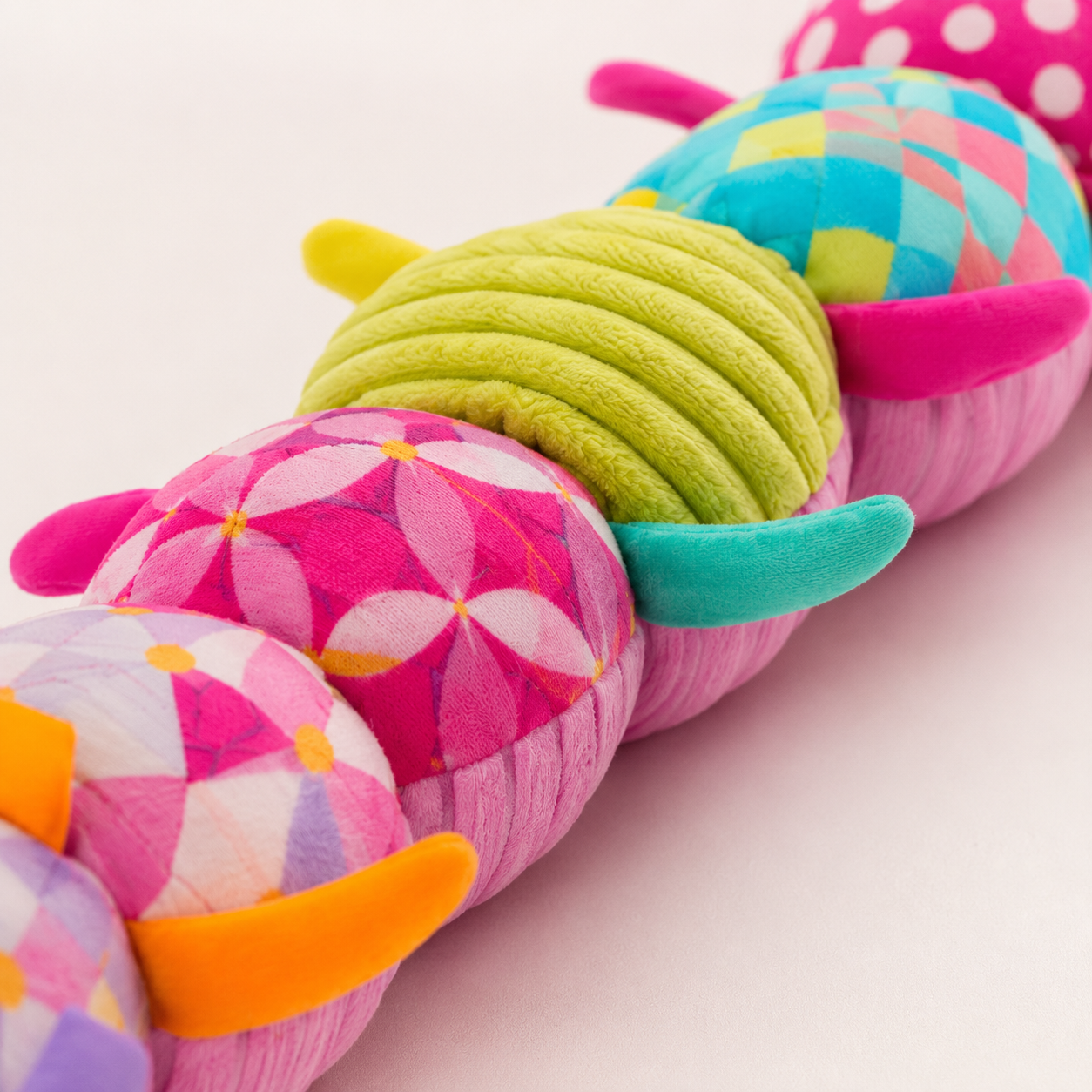 MelodyCater Sensory Musical Plush – Rattle & Soft Toy Caterpillar for Babies