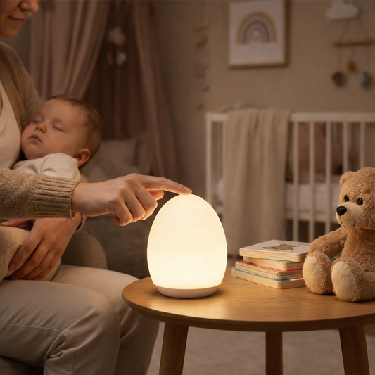 GlowEgg Touch-Control Night Light