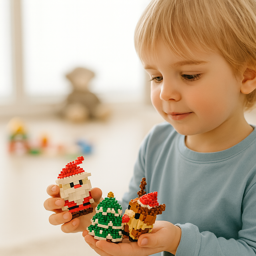 Festive Build & Display Christmas Figures