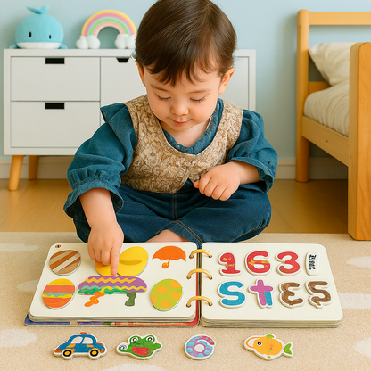 MindPlay Montessori Sensory Busy Book