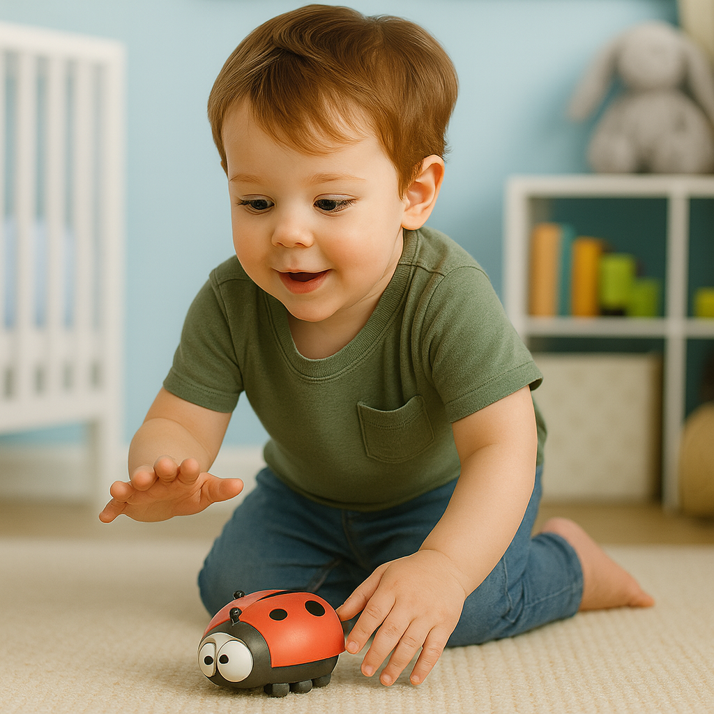 HoverBug Air Ball Toy – Levitating Ladybug Game for Babies