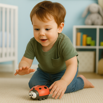 HoverBug Air Ball Toy – Levitating Ladybug Game for Babies
