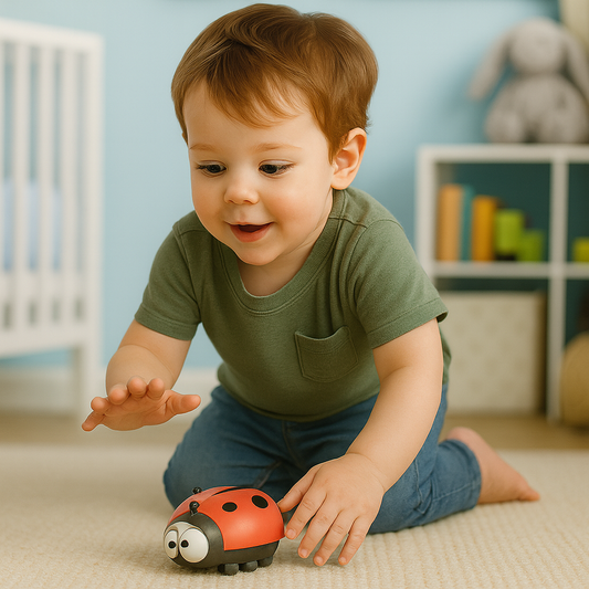 HoverBug Air Ball Toy – Levitating Ladybug Game for Babies