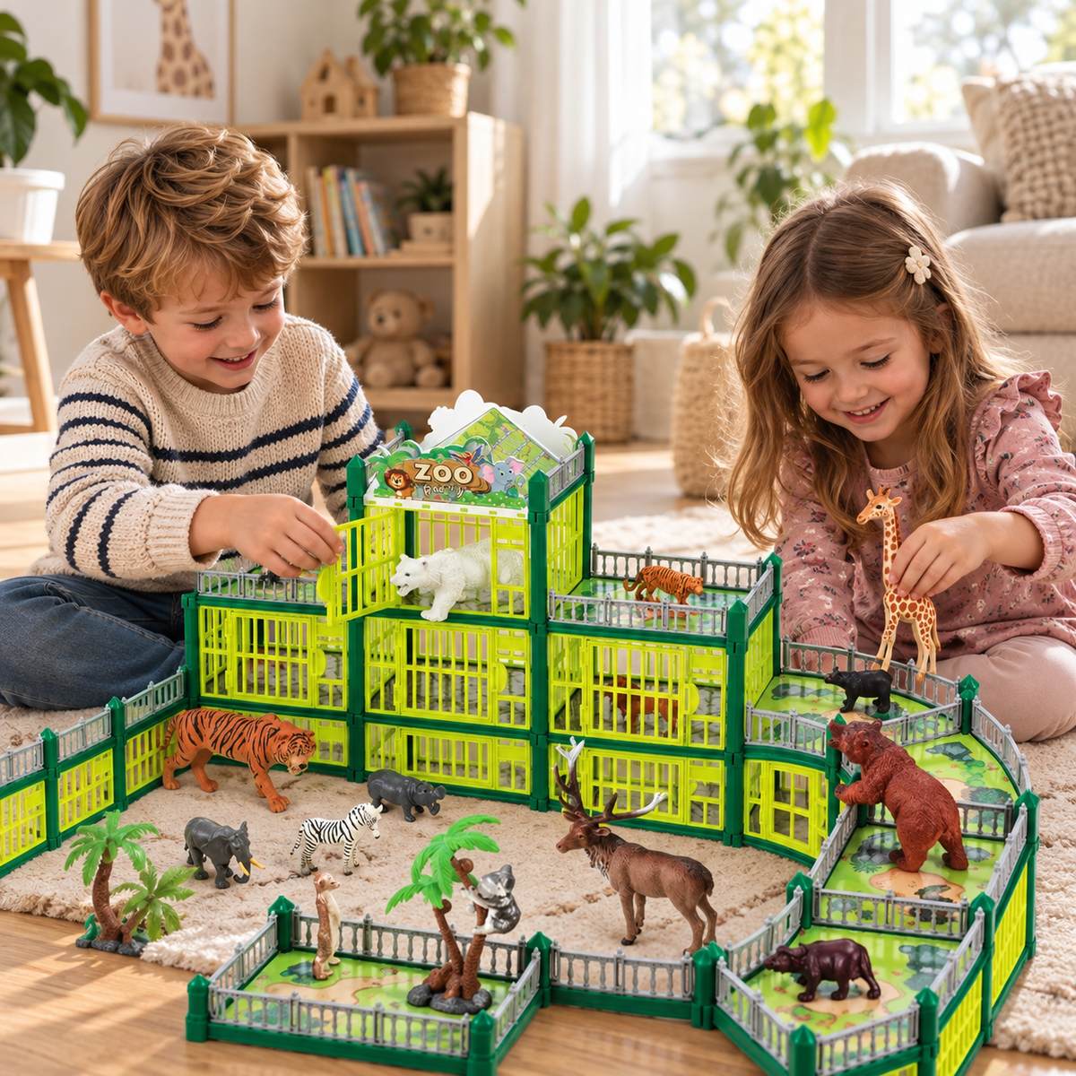 Modular Zoo Playset