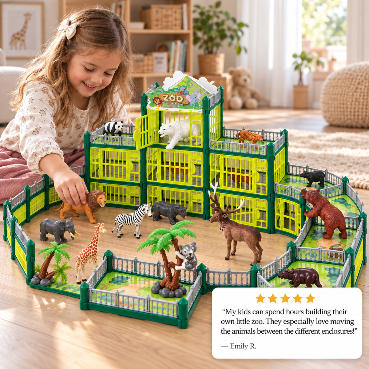Modular Zoo Playset