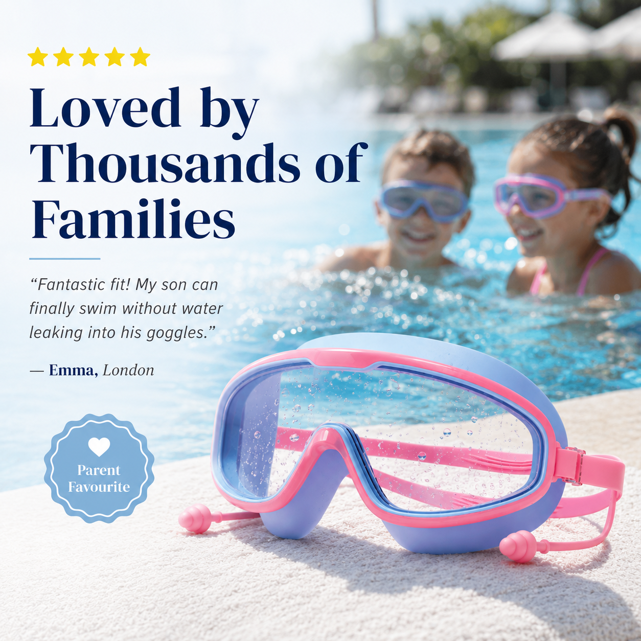 AquaVision – Kids Swimming Goggles