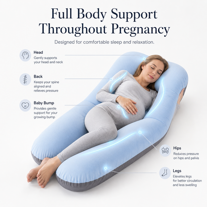 DreamNest Full Body Pregnancy Pillow