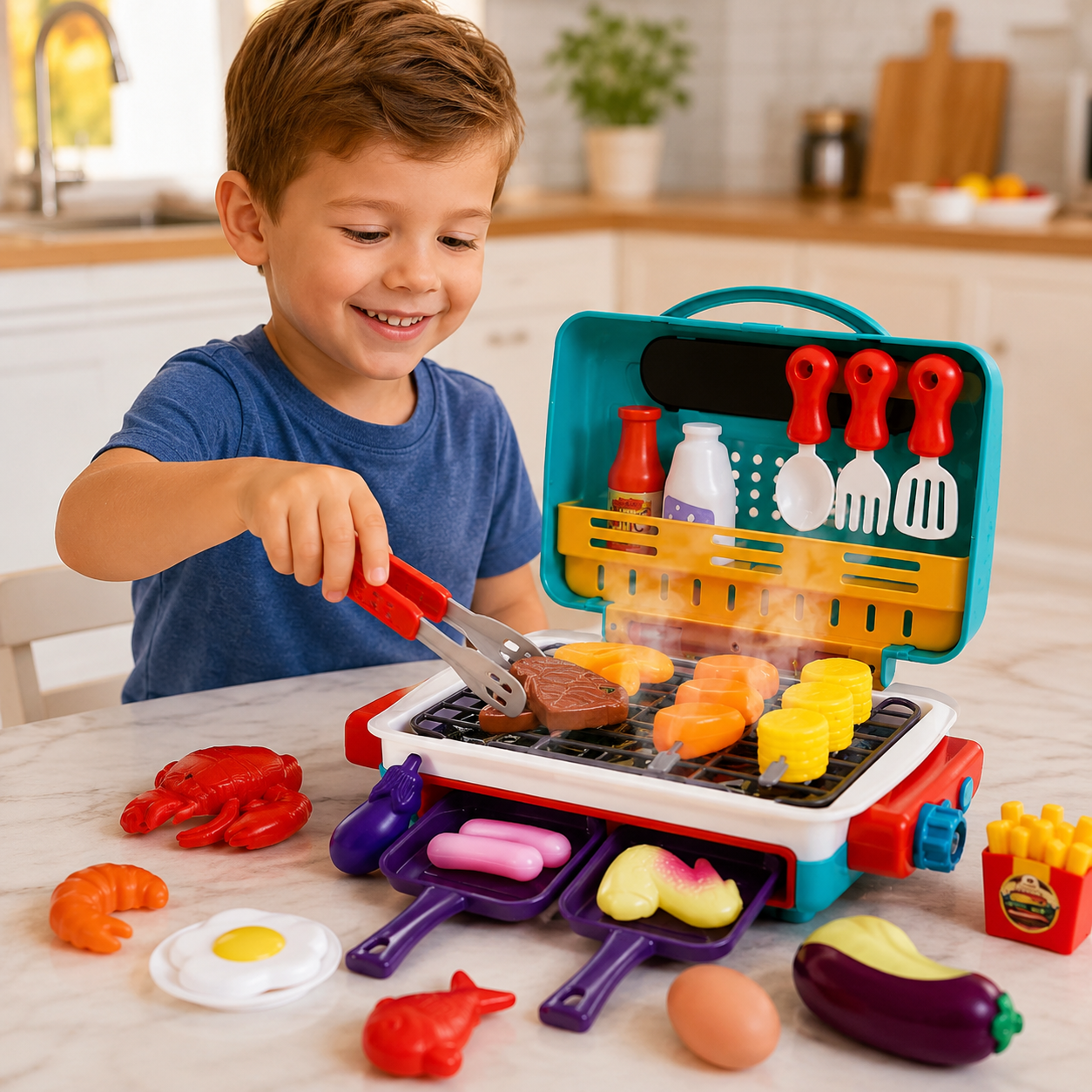 GrillMaster Kid’s BBQ Play Set