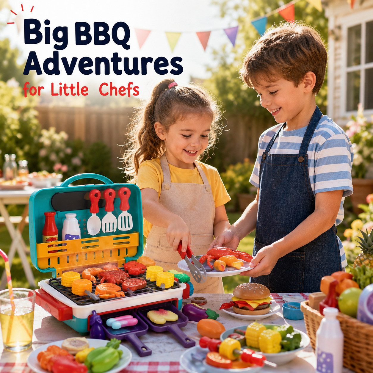 GrillMaster Kid’s BBQ Play Set