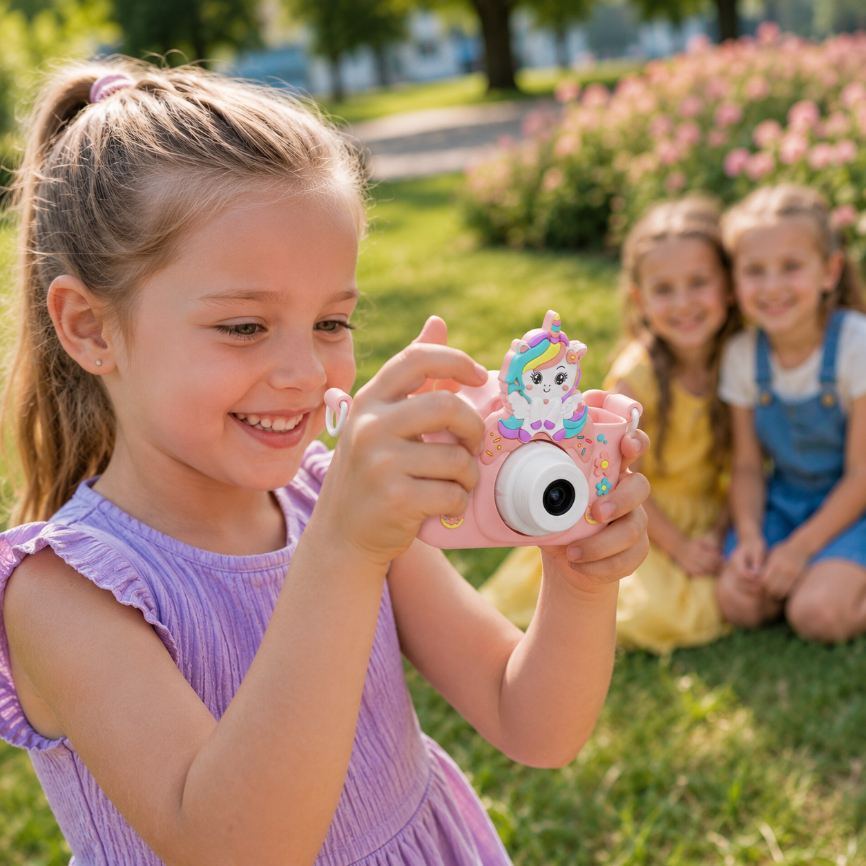 Kids Digital Camera with 2-Inch IPS Screen