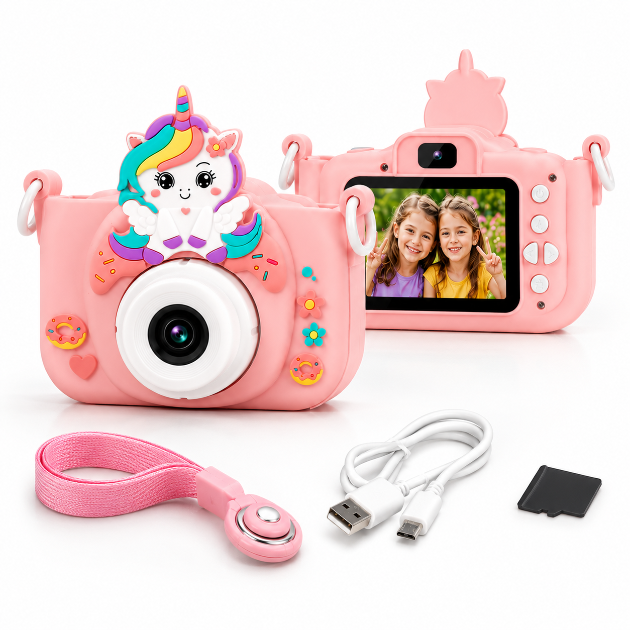 Kids Digital Camera with 2-Inch IPS Screen