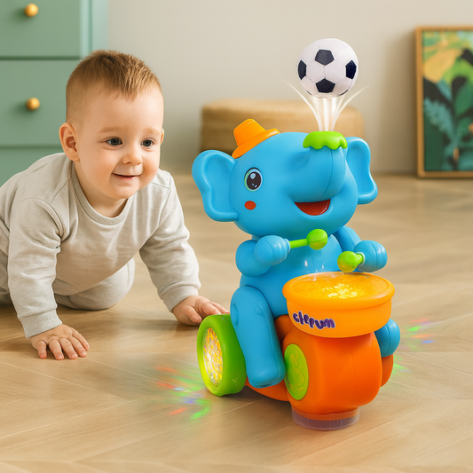 HelioElephant Airball Toy – Interactive Floating Ball Animal Game