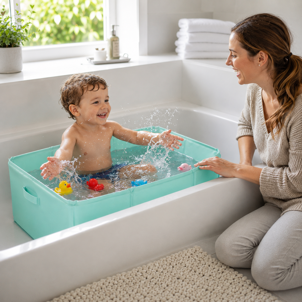 Foldable Baby Bath Tub