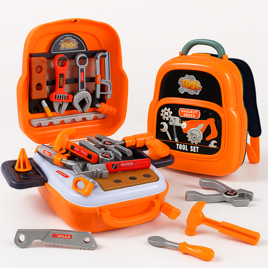 CraftKid Artisan Backpack – Kids’ Portable Craft & Tool Pack