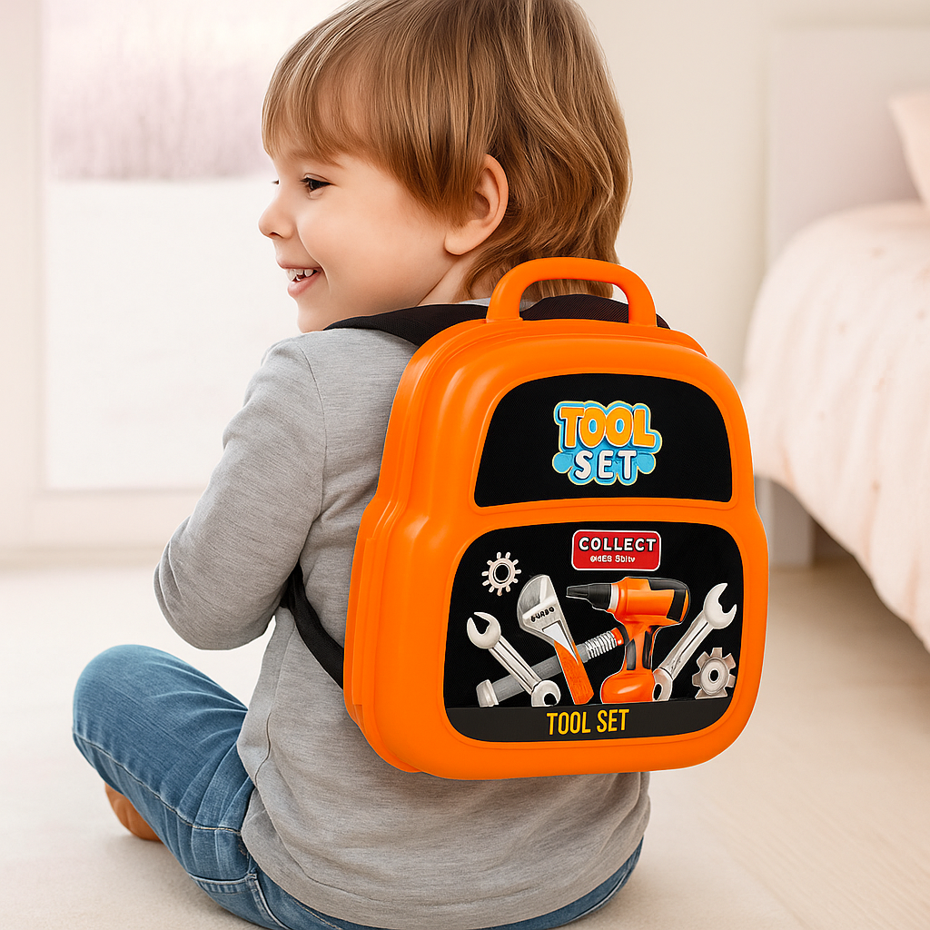 CraftKid Artisan Backpack – Kids’ Portable Craft & Tool Pack