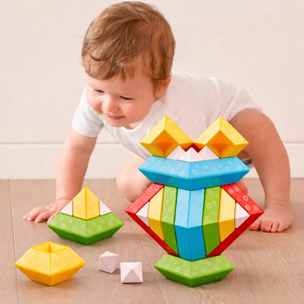 StackSmart Montessori Stacking Stones