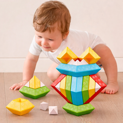 StackSmart Montessori Stacking Stones