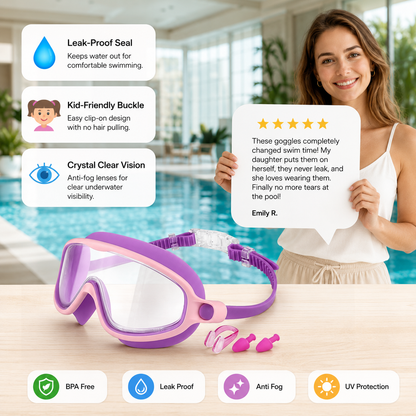 Kids Swim Goggles