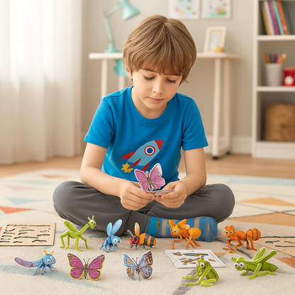 Cartoon 3D Puzzle Adventure