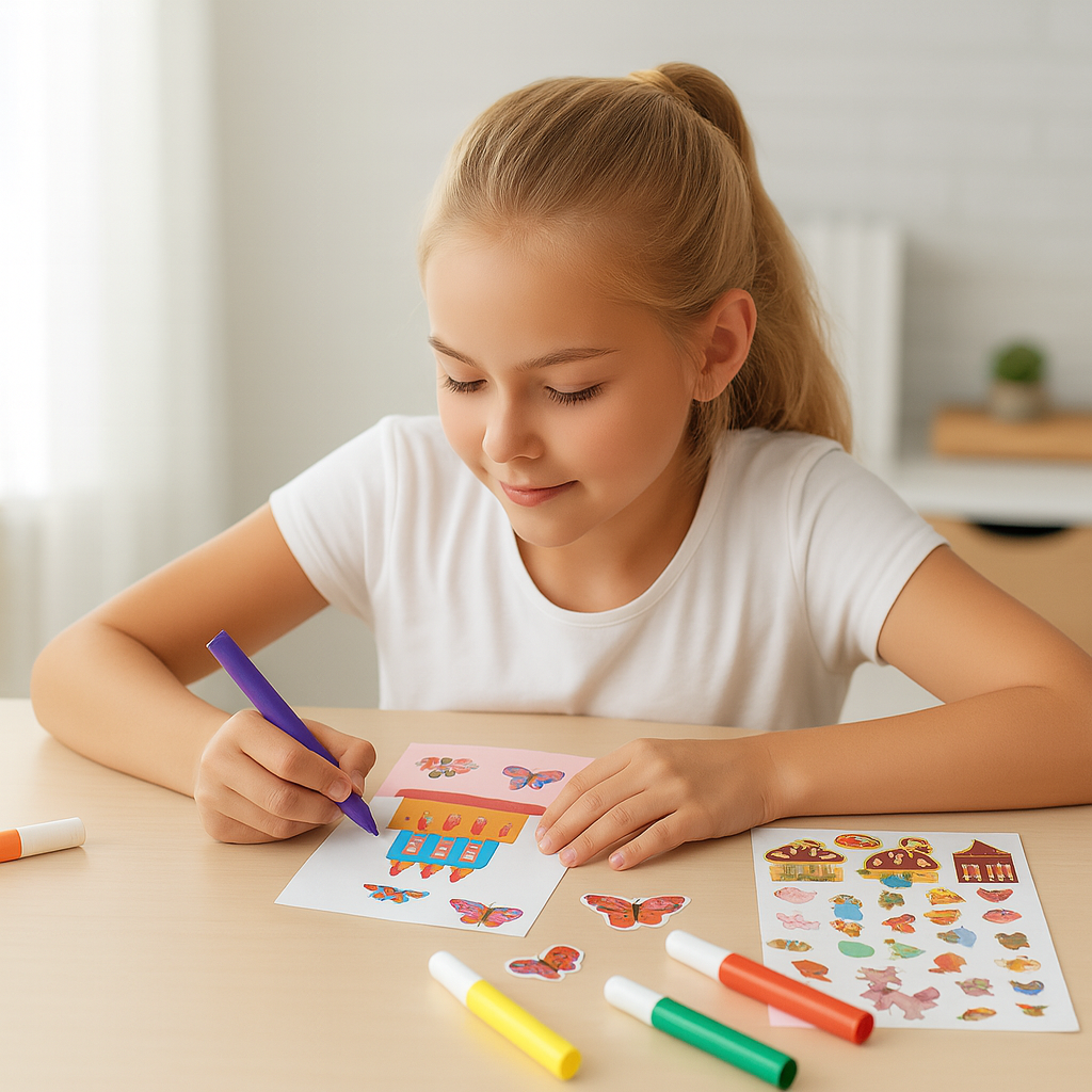 Rainbow Wipe-Art Creativity Set