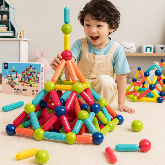 MagnetiPlay – Creative Magnetic Construction Set