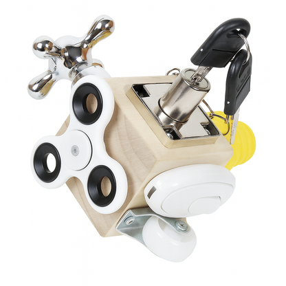 BusyPlay Cube – Montessori Activity Toy for Curious Kids