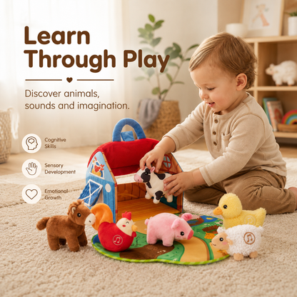 FarmFriends Plush Animal Sound Set