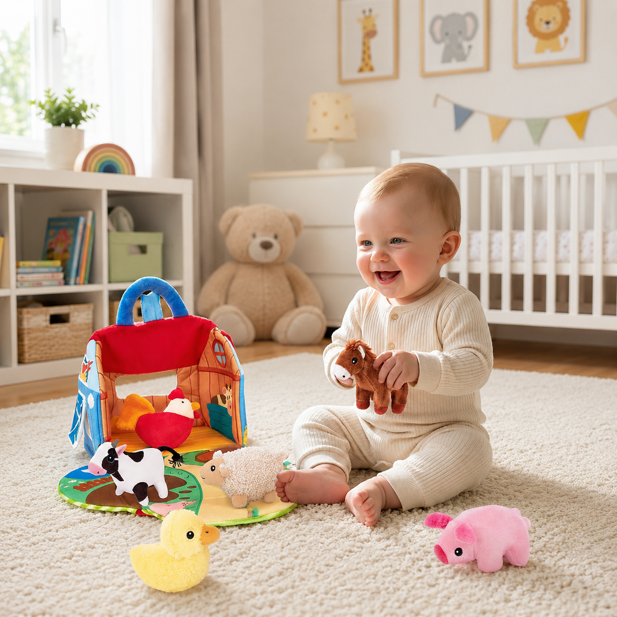 FarmFriends Plush Animal Sound Set