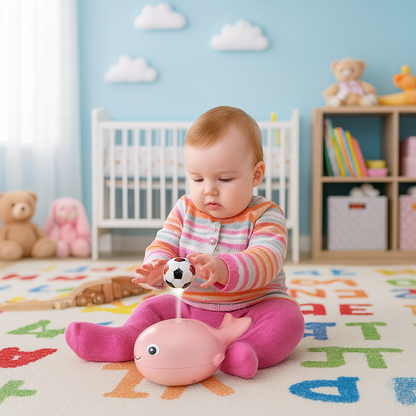 AeroWhale HoverBall Toy – Levitating Whale Family Game for Kids