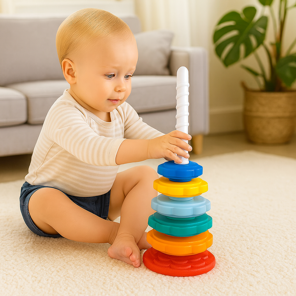 Spin-Whirl Rainbow Tower