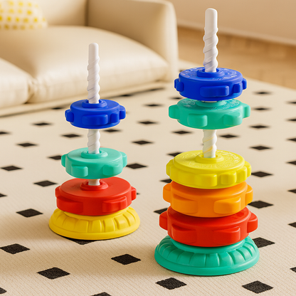Spin-Whirl Rainbow Tower