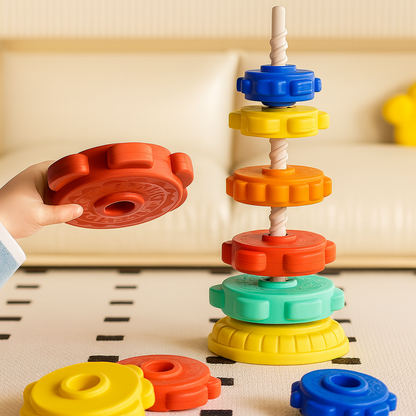 Spin-Whirl Rainbow Tower