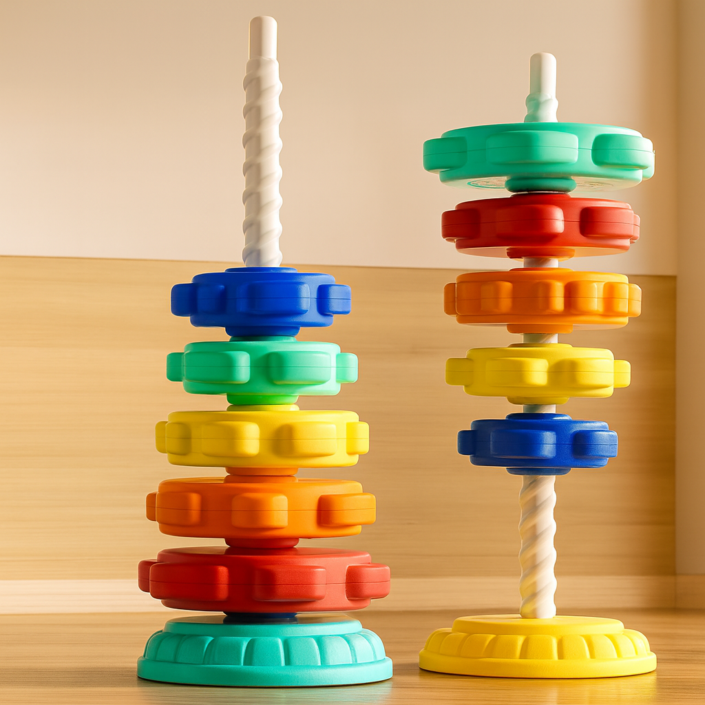 Spin-Whirl Rainbow Tower