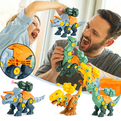 DinoBuilder Suction-Cannon Set