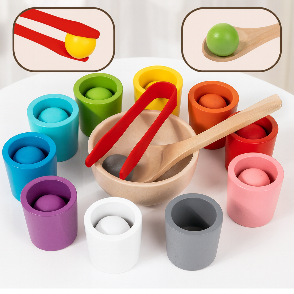 ColorNest Montessori Colour & Shape Learning Set