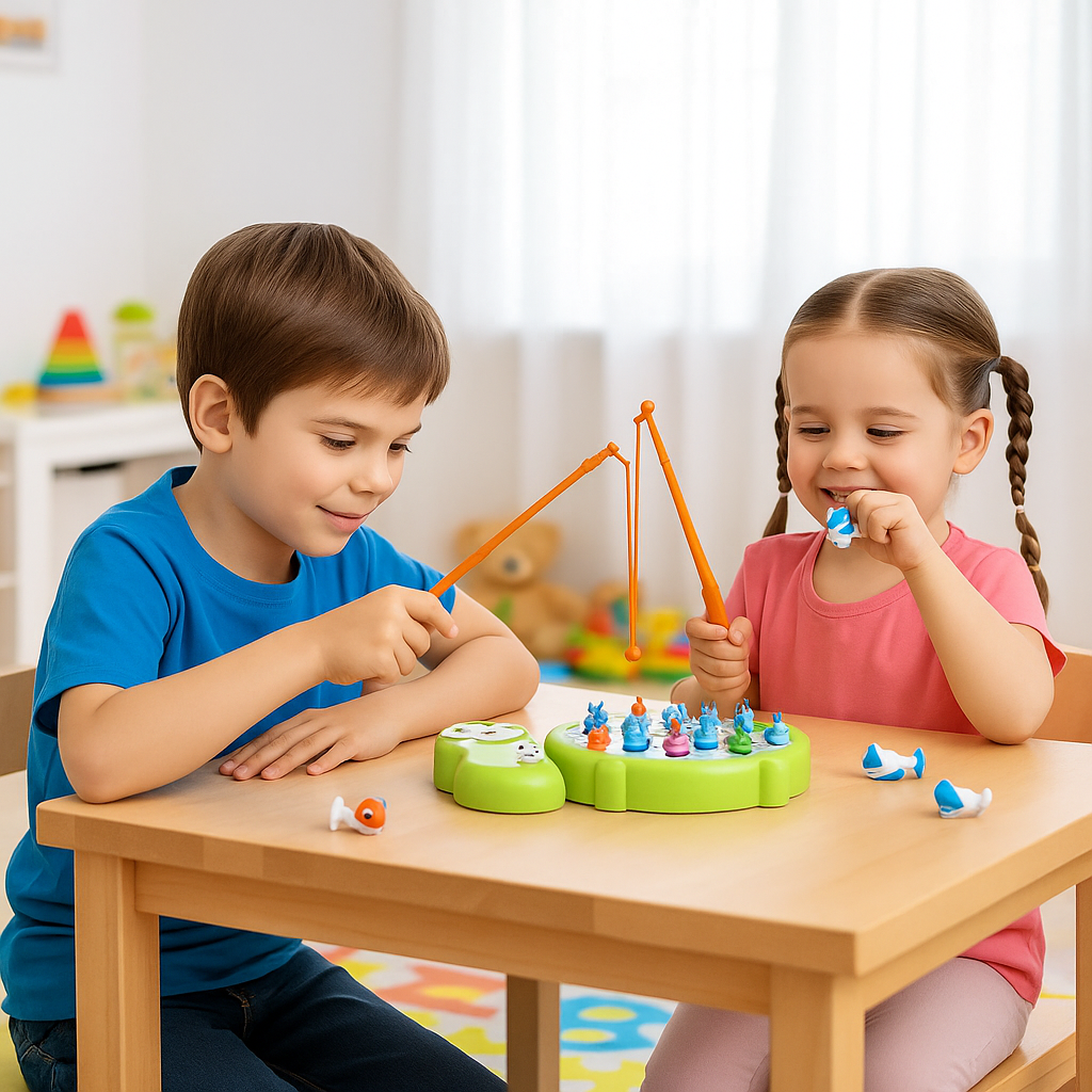 Dino Catch Family Fishing Game