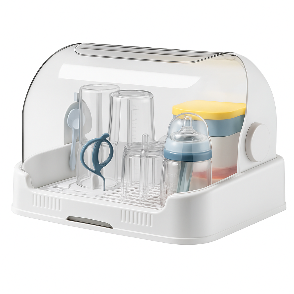 Portable Baby Bottle Drying Rack & Organiser