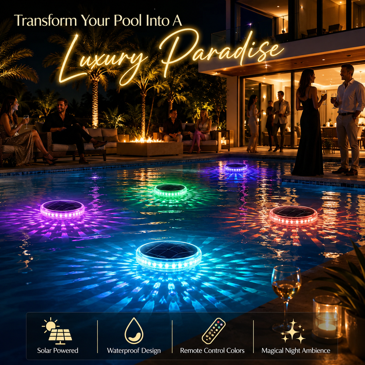 LumaFloat Pool Lights