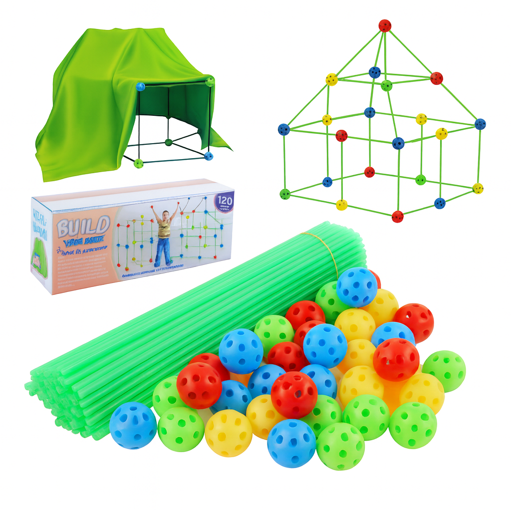 Glow-in-the-Dark Fort-Building Kit