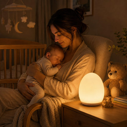 GlowEgg Touch-Control Night Light