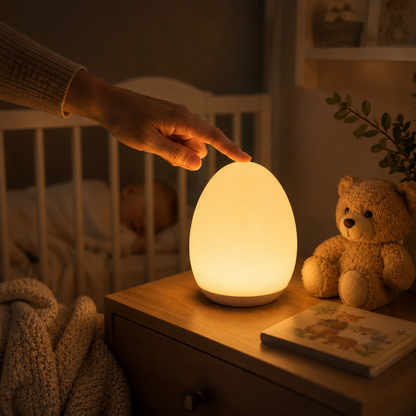 GlowEgg Touch-Control Night Light