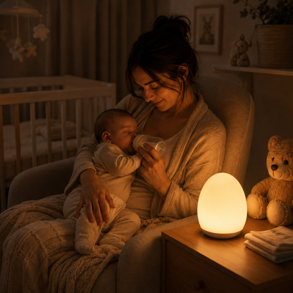 GlowEgg Touch-Control Night Light