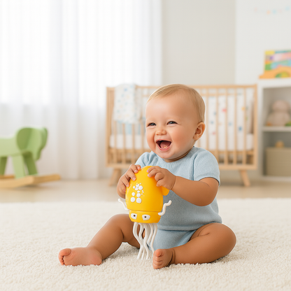 SquiddyDance Tummy-Time Crawling Toy