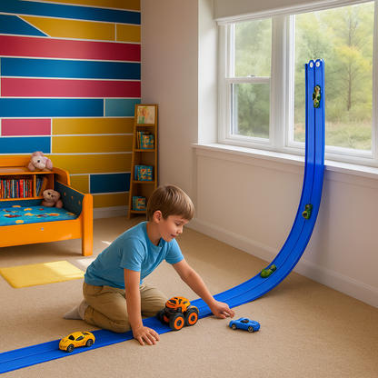 Bend-&-Build Pet Racing Circuit