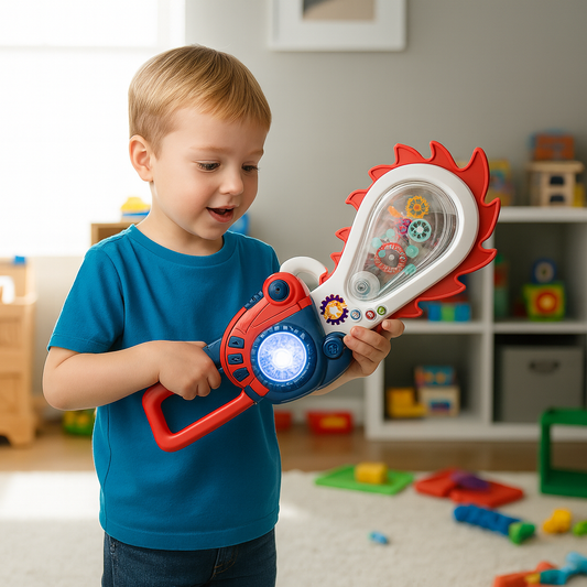 Luminous Musical Chain-Saw Toy