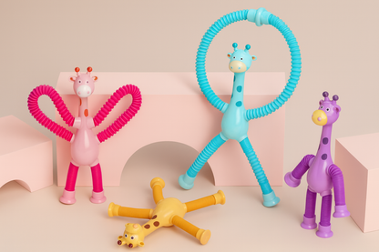 Montessori Sensory Giraffe Toy