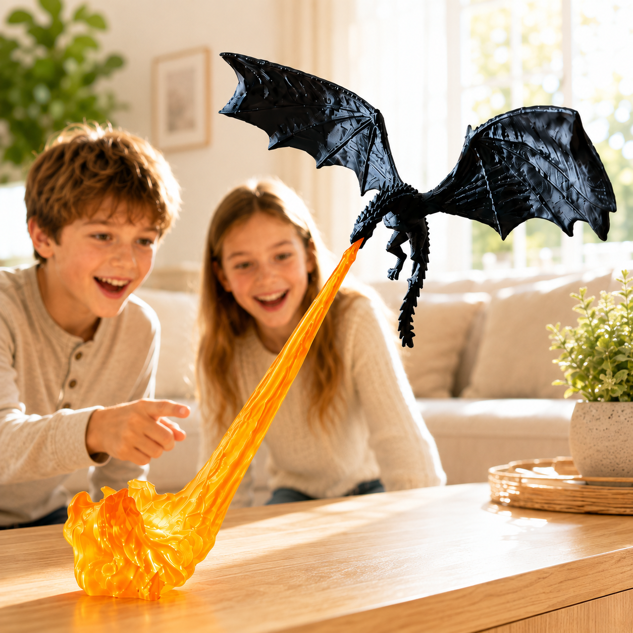 Dragon Flame Display