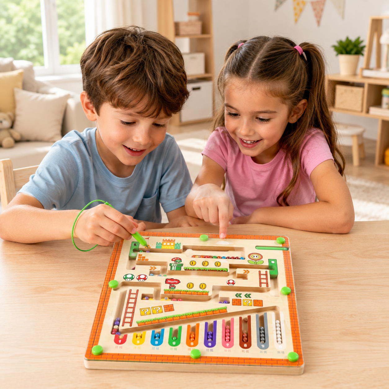 Magnetic Maze Board for Kids