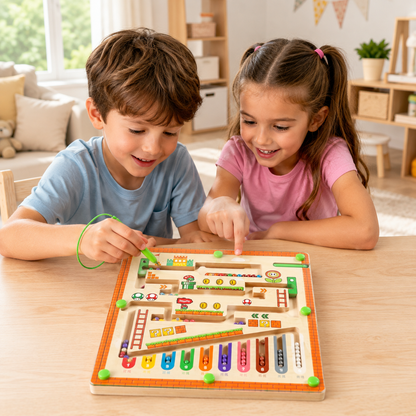 Magnetic Maze Board for Kids
